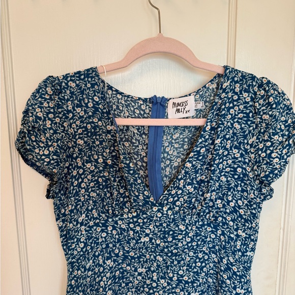 Princess Polly Blue Floral Mini Dress - Picture 5 of 7